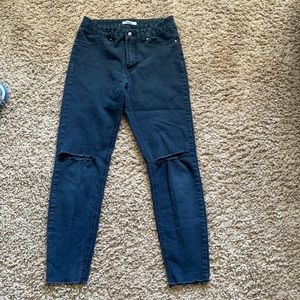 black skinny jeans, forever 21